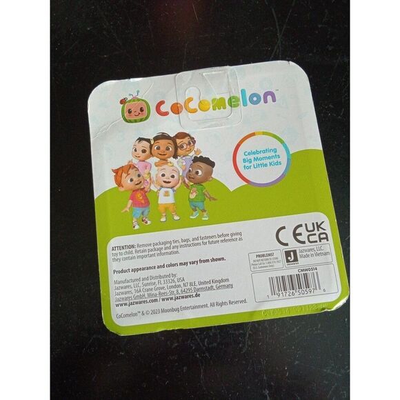 Cocomelon Cece's Ladybug Cruiser Figurine + Car Toy Baby Ages 1 1/2-4 - Picture 4 of 4